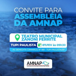 Assembleia da AMNAP reúne coordenadores municipais e Defesa Civil Estadual em Tupi Paulista